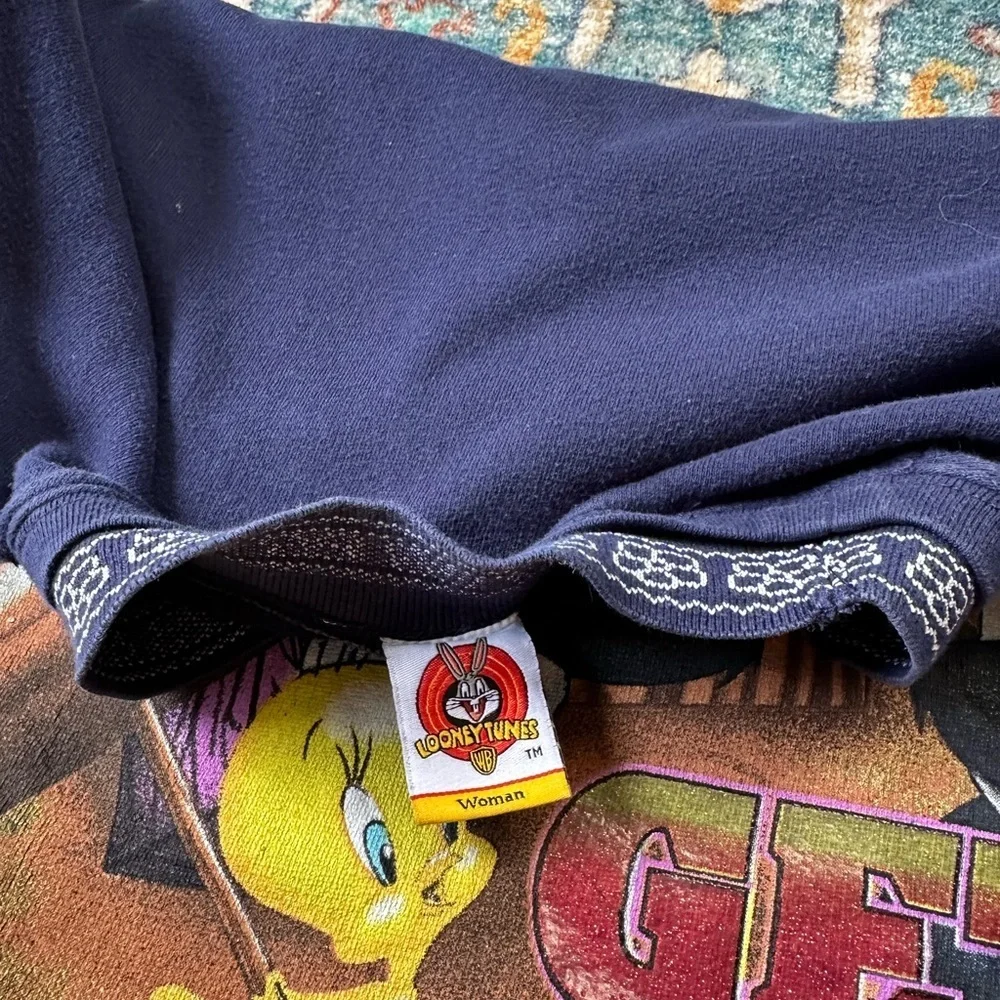 Vintage Looney Tunes Tweety And Sylvester Crewneck Large - Picture 3 of 9